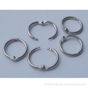 Factory Supply Round Shape Metal Book Binder Ring